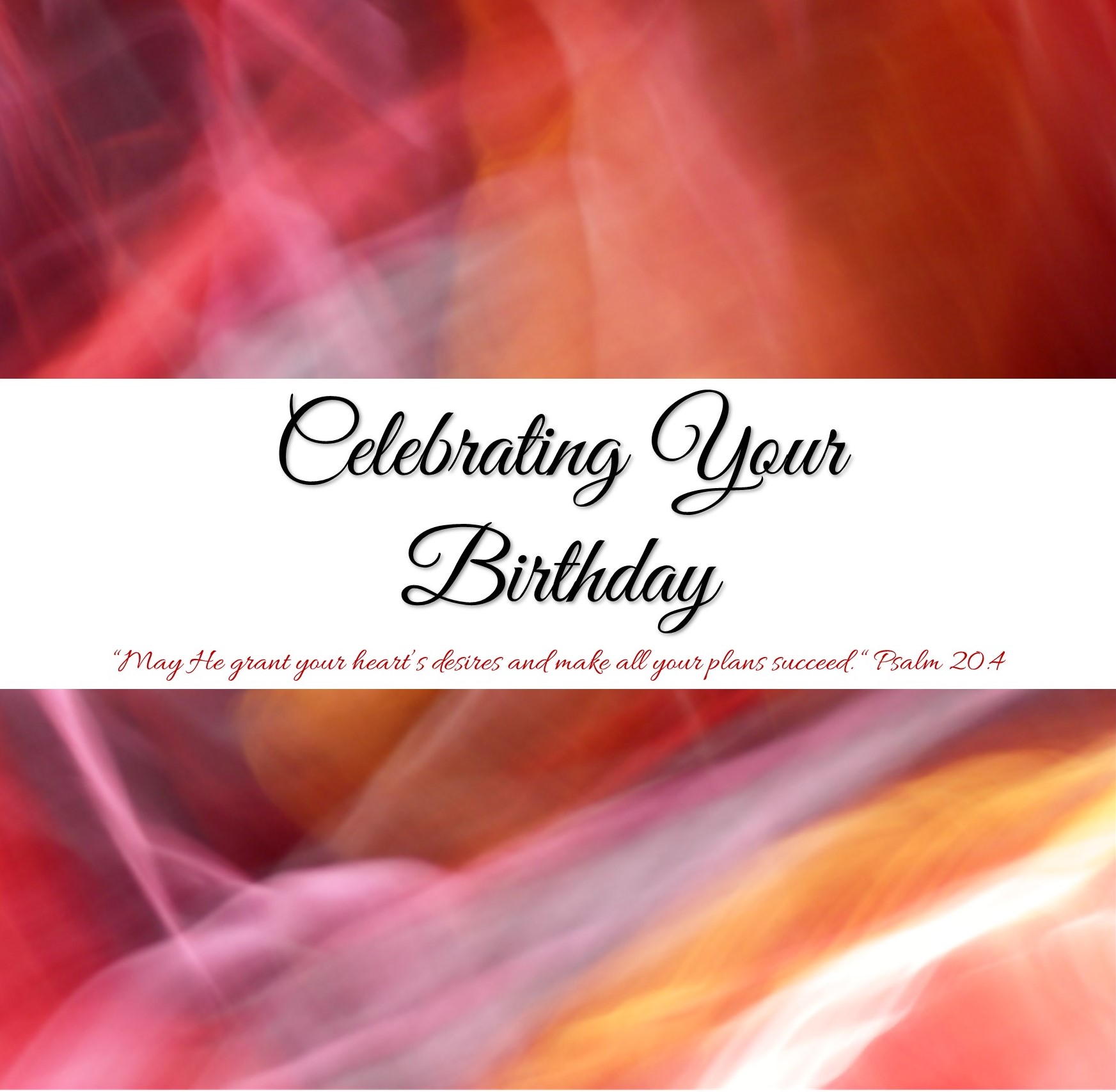 Luxe Celebrating your Birthday Card