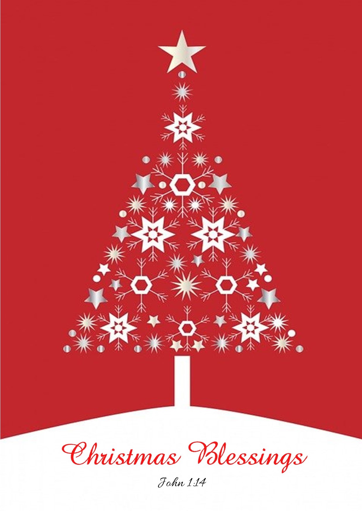 Christmas Blessing Card