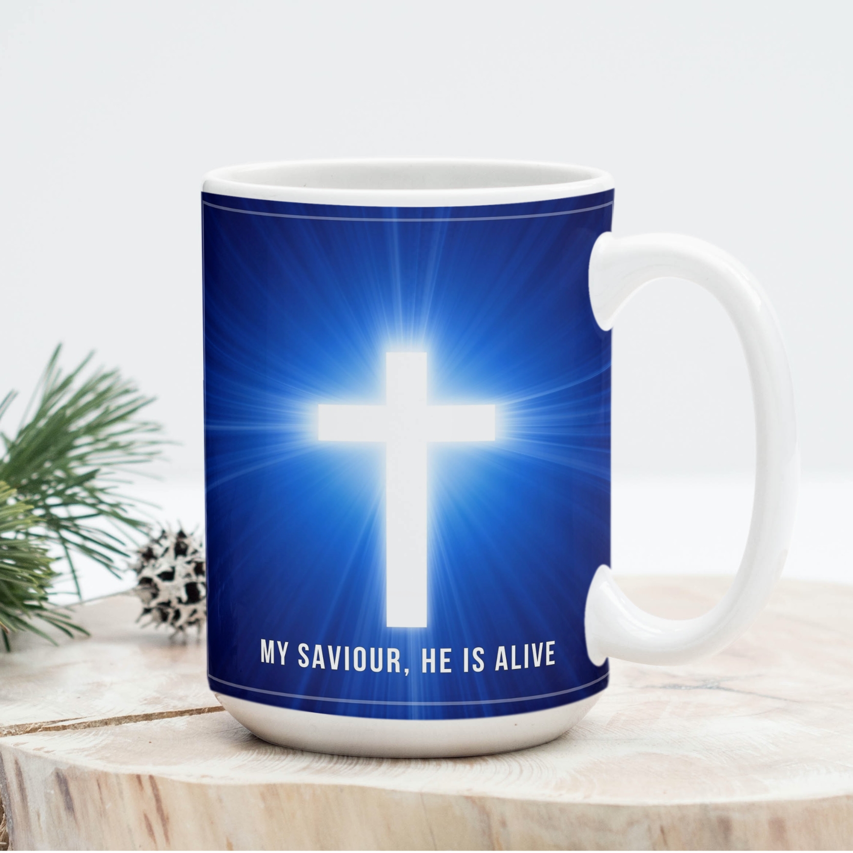 My Saviour Is Alive Mug