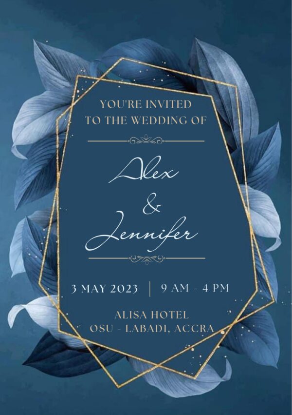 Special Wedding Invitation Card