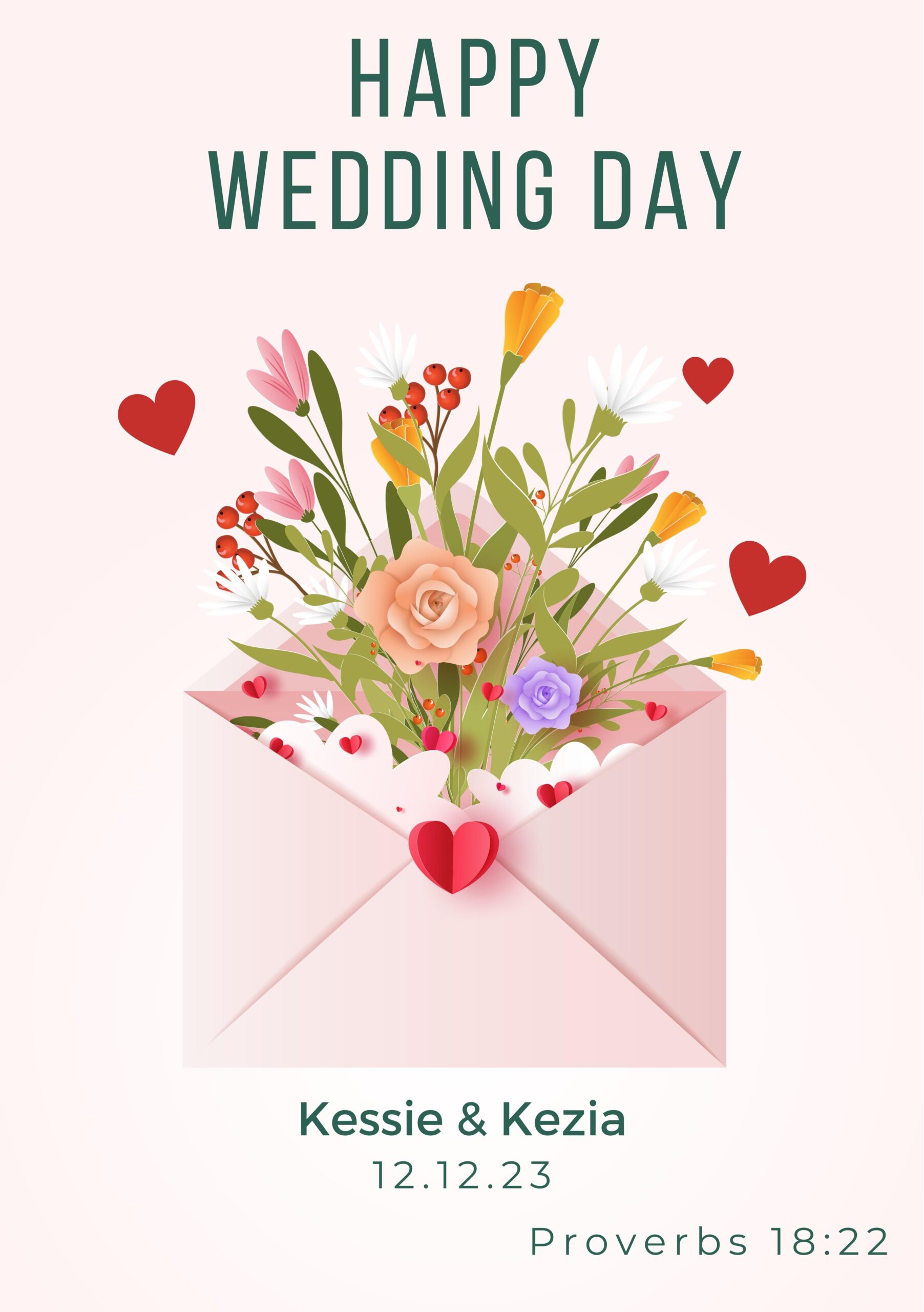 Happy Wedding Day Card