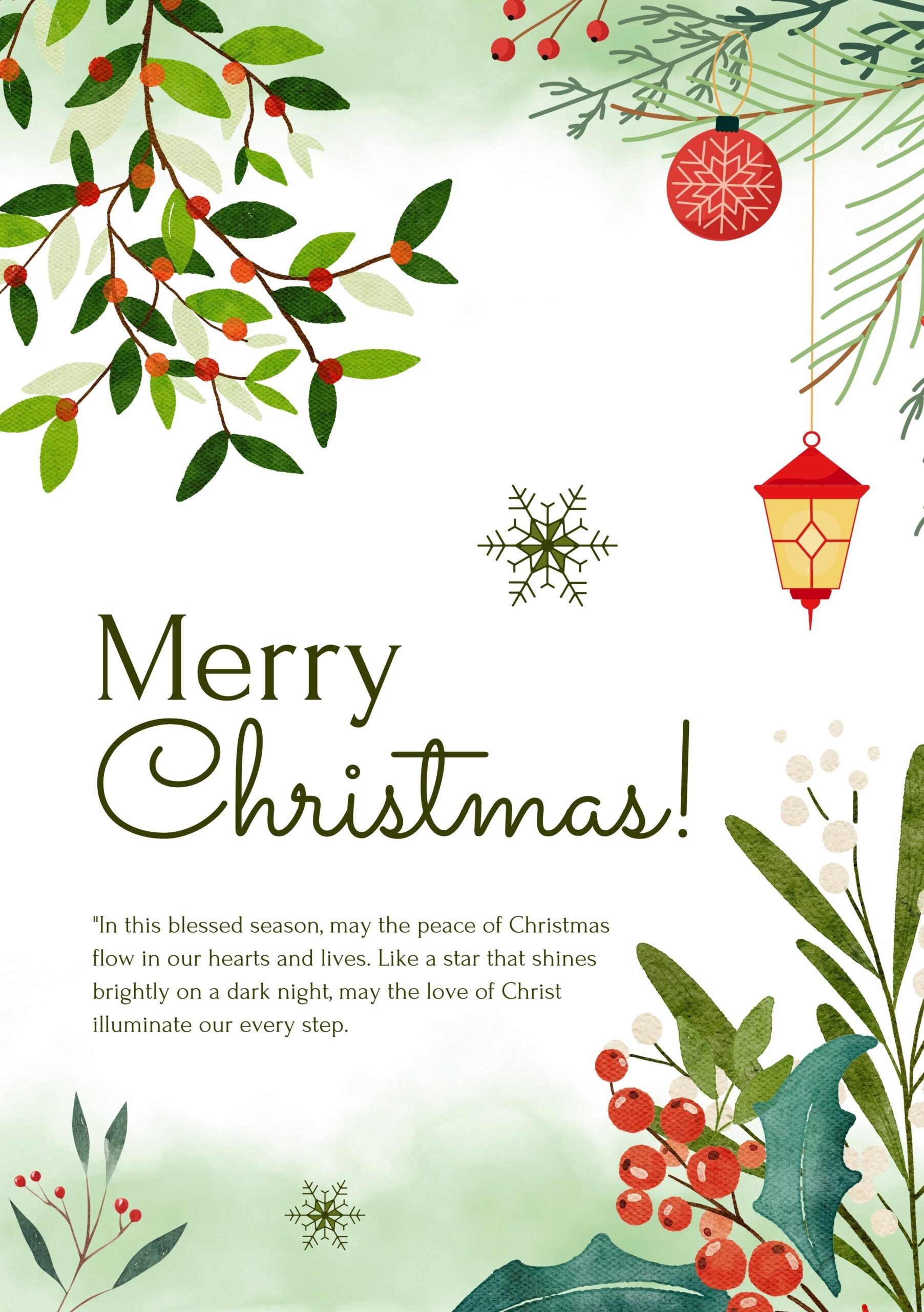 Luxury Merry Christmas