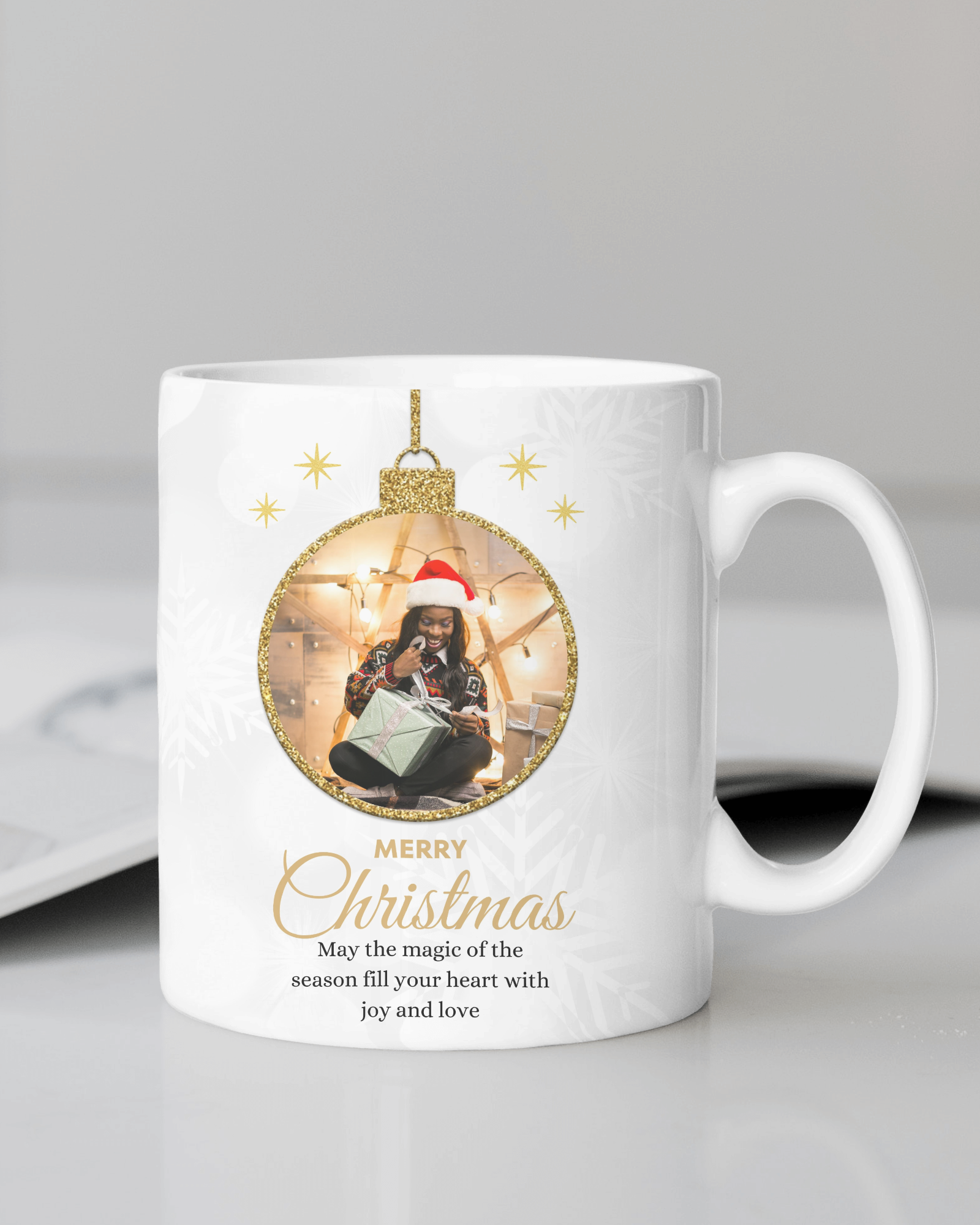 Personalised Merry Christmas Mug