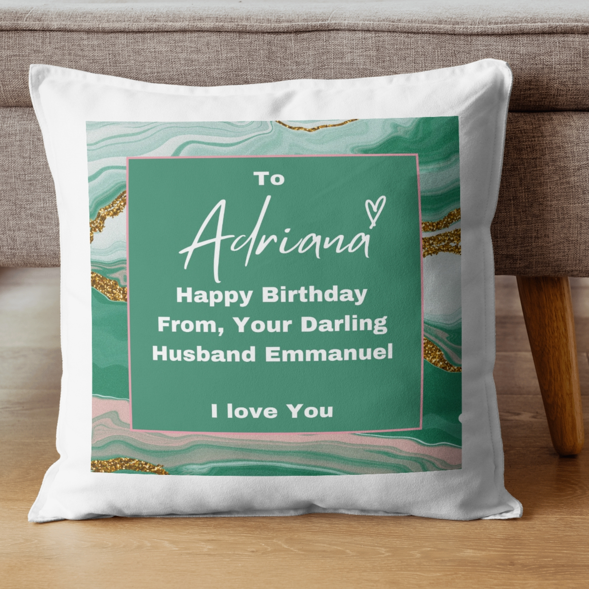 Personalised Cushion - Adriana
