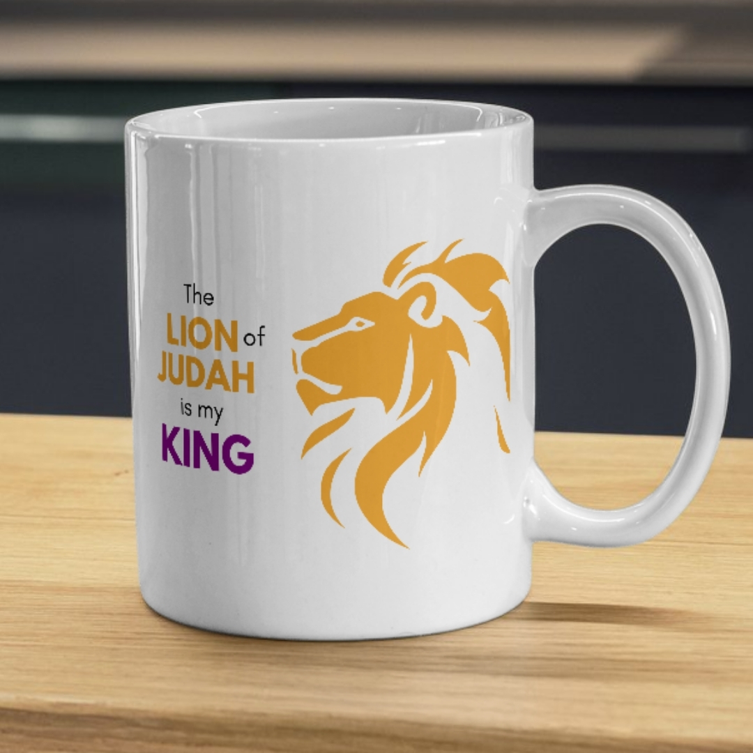 The Lion of Judah Is My King Mug