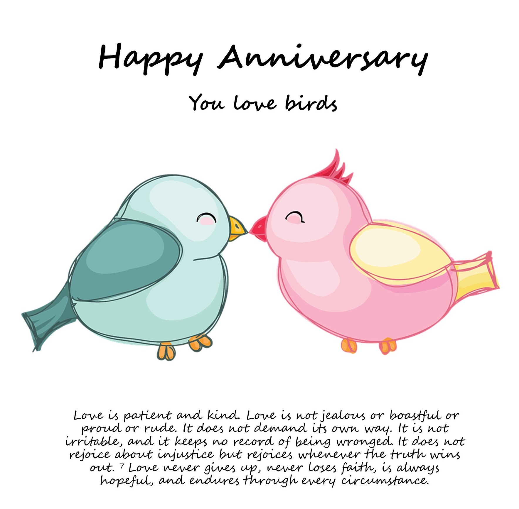Happy Anniversary Card