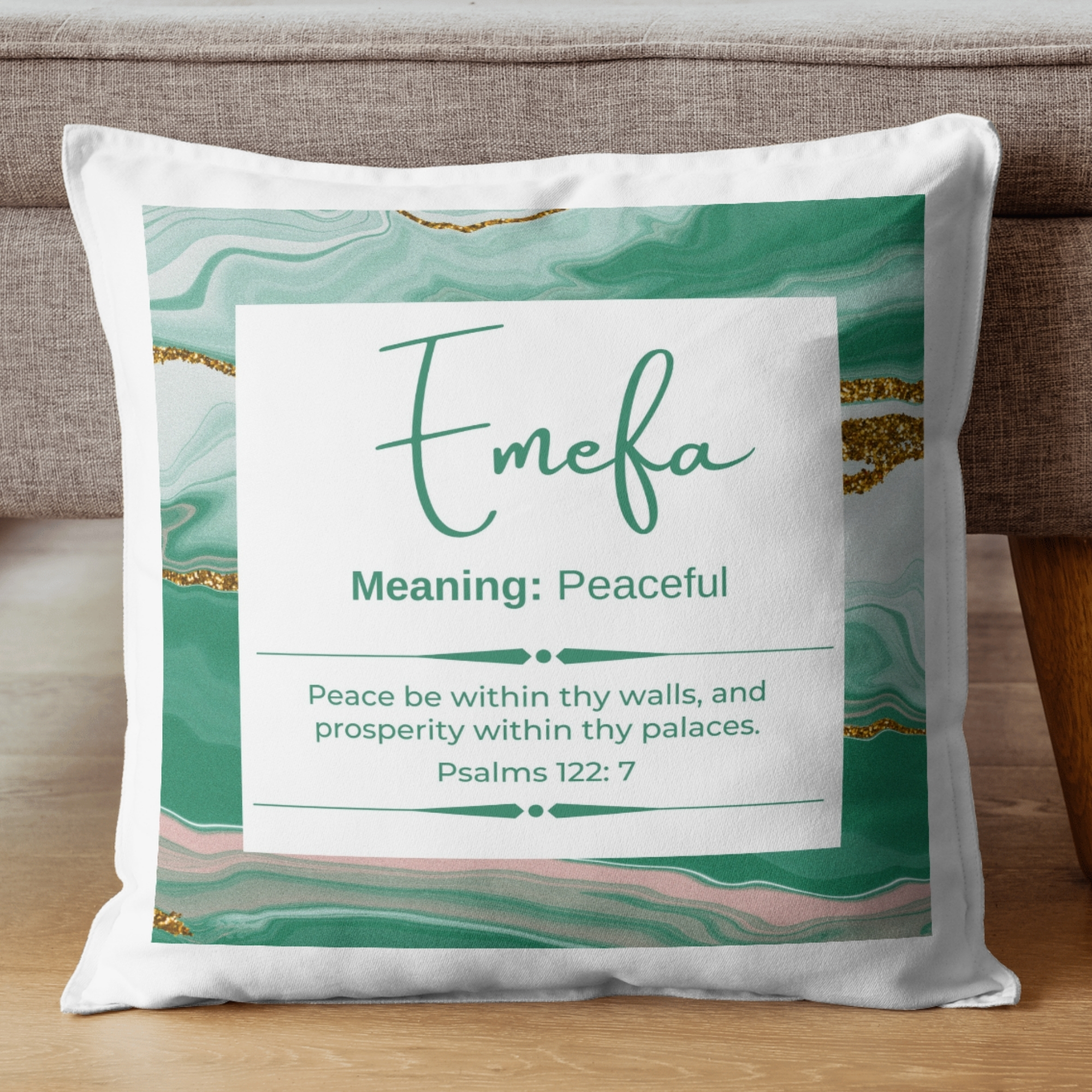 Personalised Cushion - Emefa